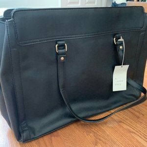 a new day black handbag professional style